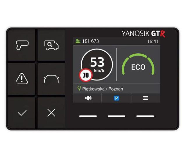 Komunikator drogowy YANOSIK GTR - 541095 - zdjęcie 2